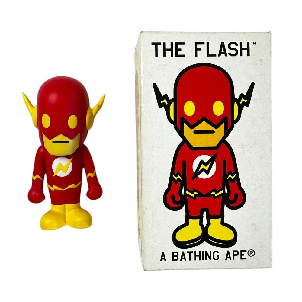 Bape x DC 2007 The Flash Toy Vinyl Figurine
